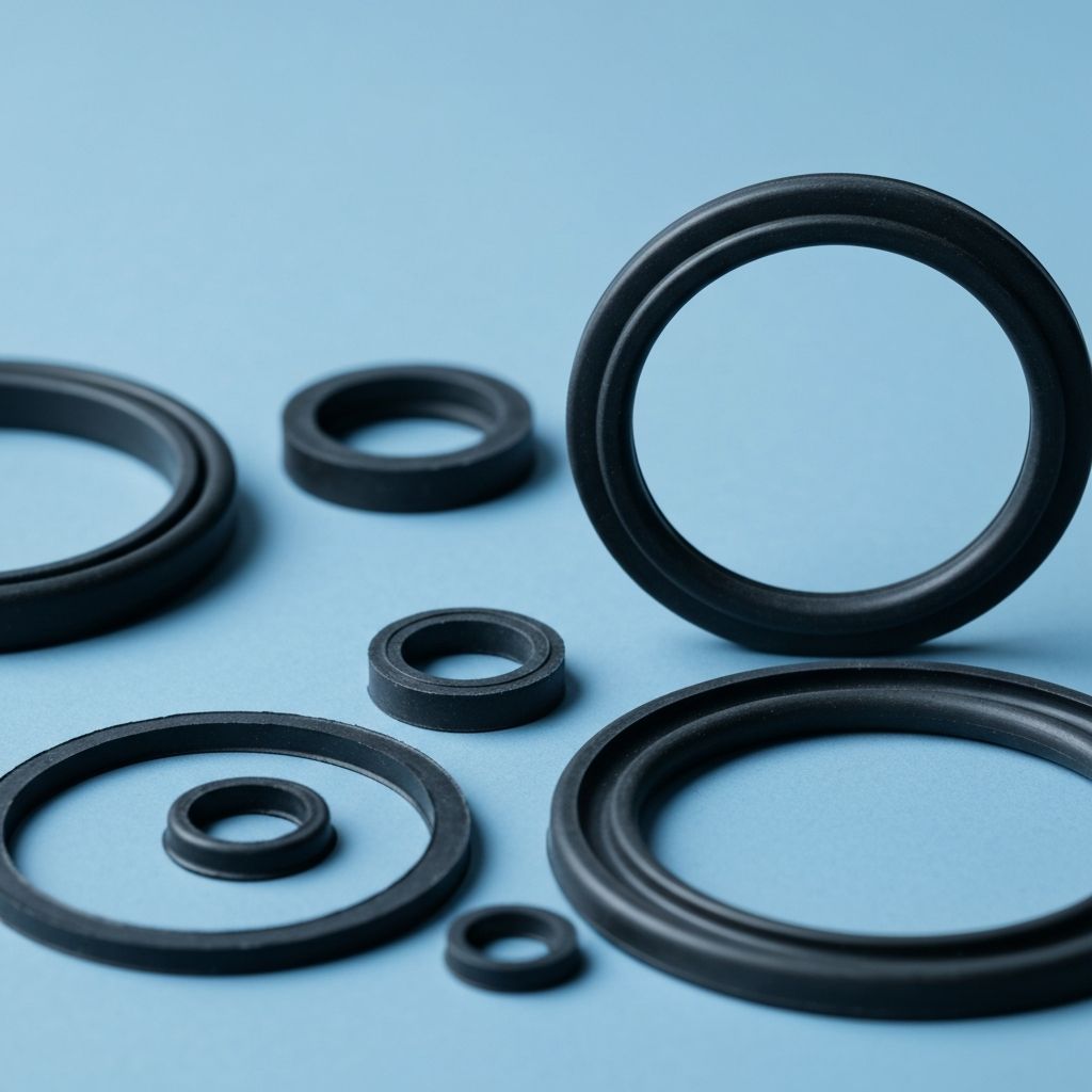 Precision rubber seals and gaskets